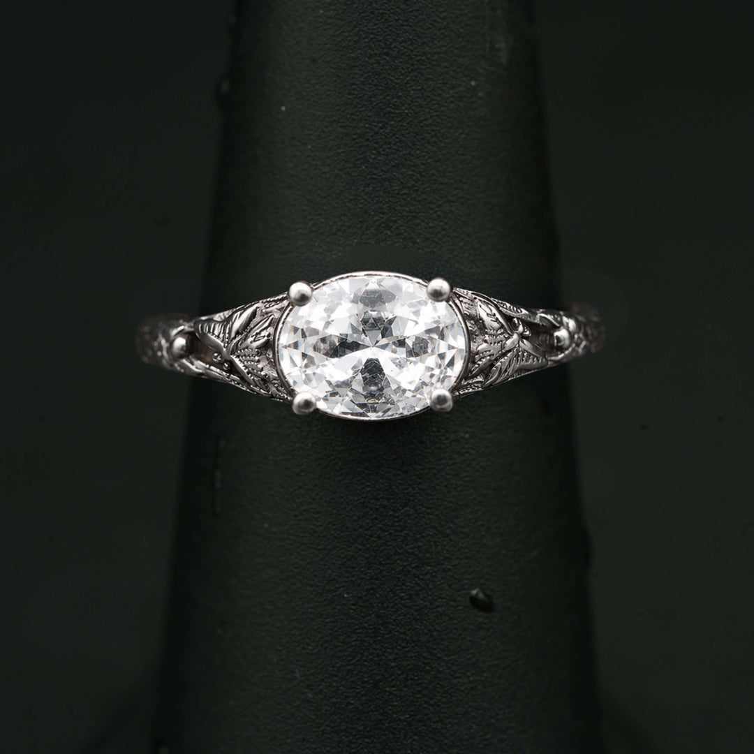 Blossom Ring (White Sapphire) PAYMENT PLAN
