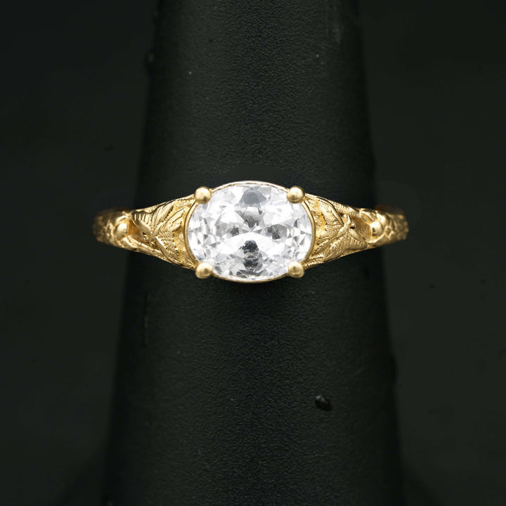 Blossom Ring (White Sapphire) PAYMENT PLAN