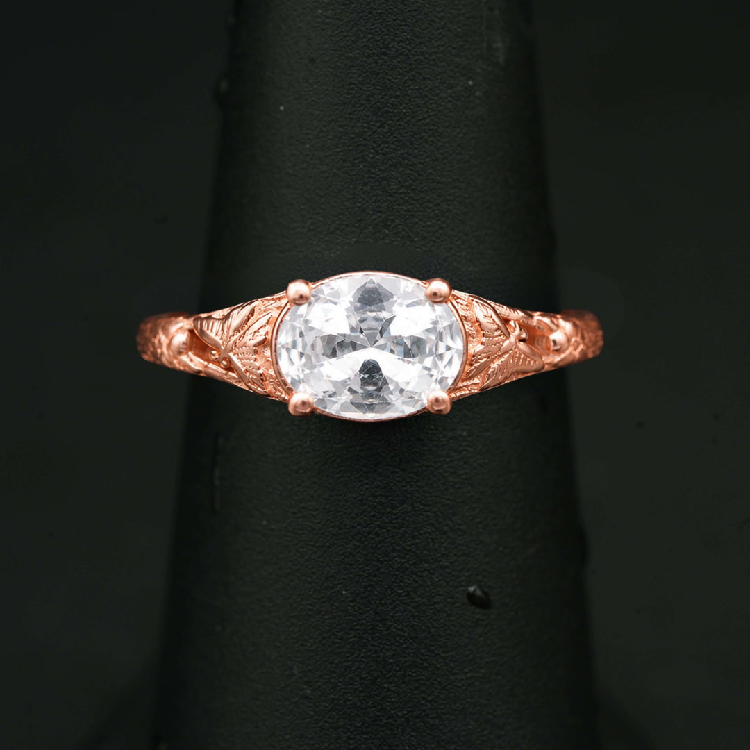 Blossom Ring (White Sapphire) PAYMENT PLAN