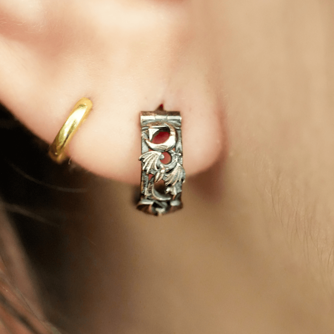 Bat Hoop Earrings PAYMENT PLAN
