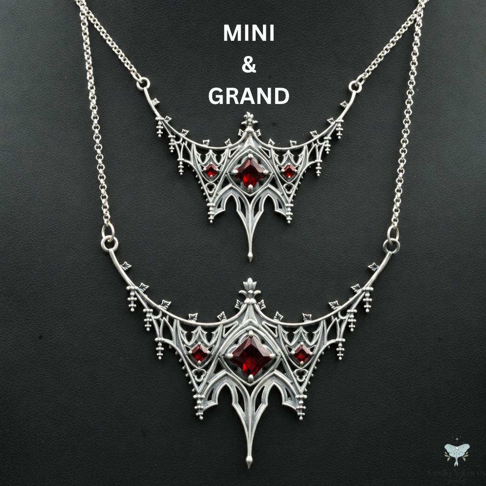 Crimson Cathedral Necklace PAYMENT PLAN