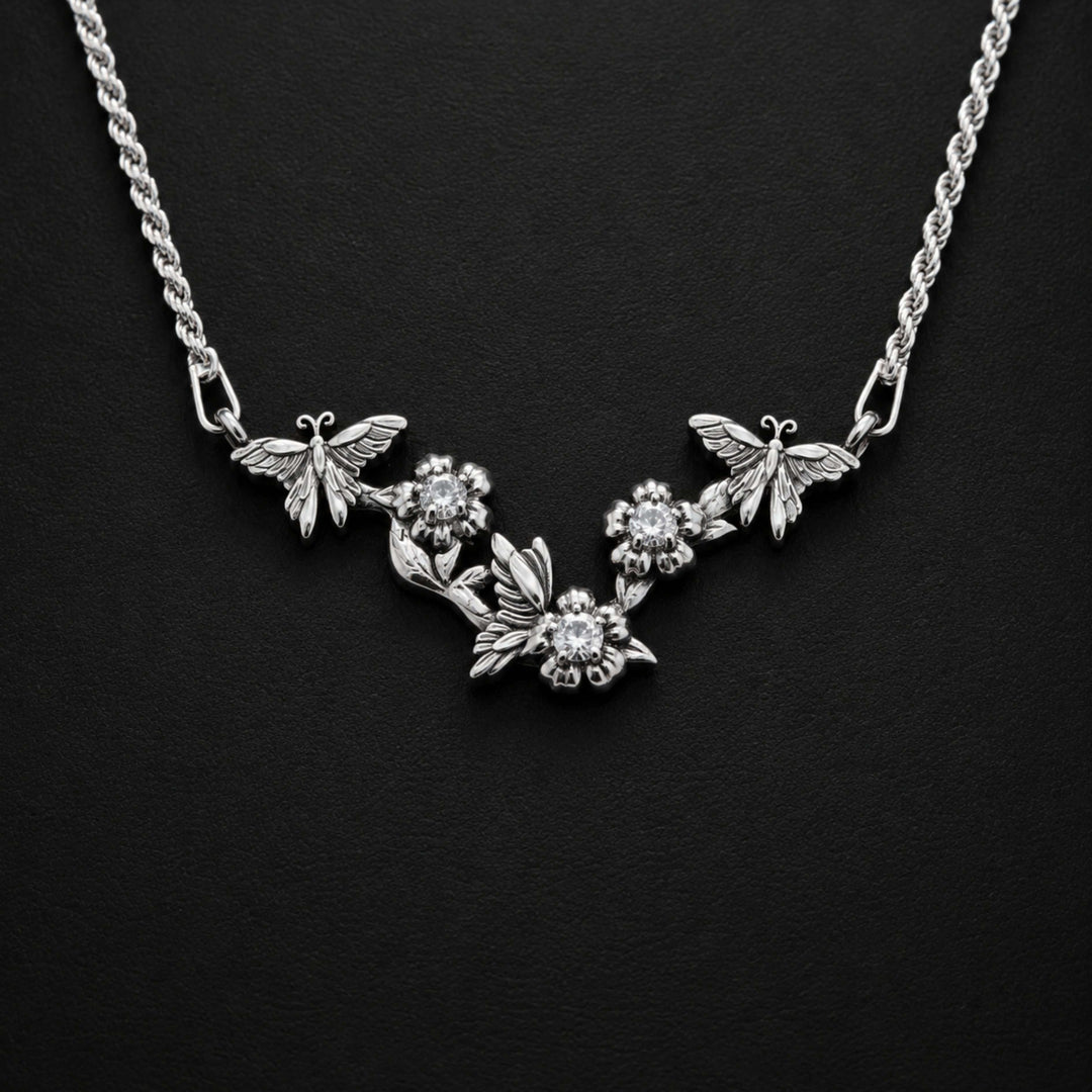 Sakura Branch Necklace