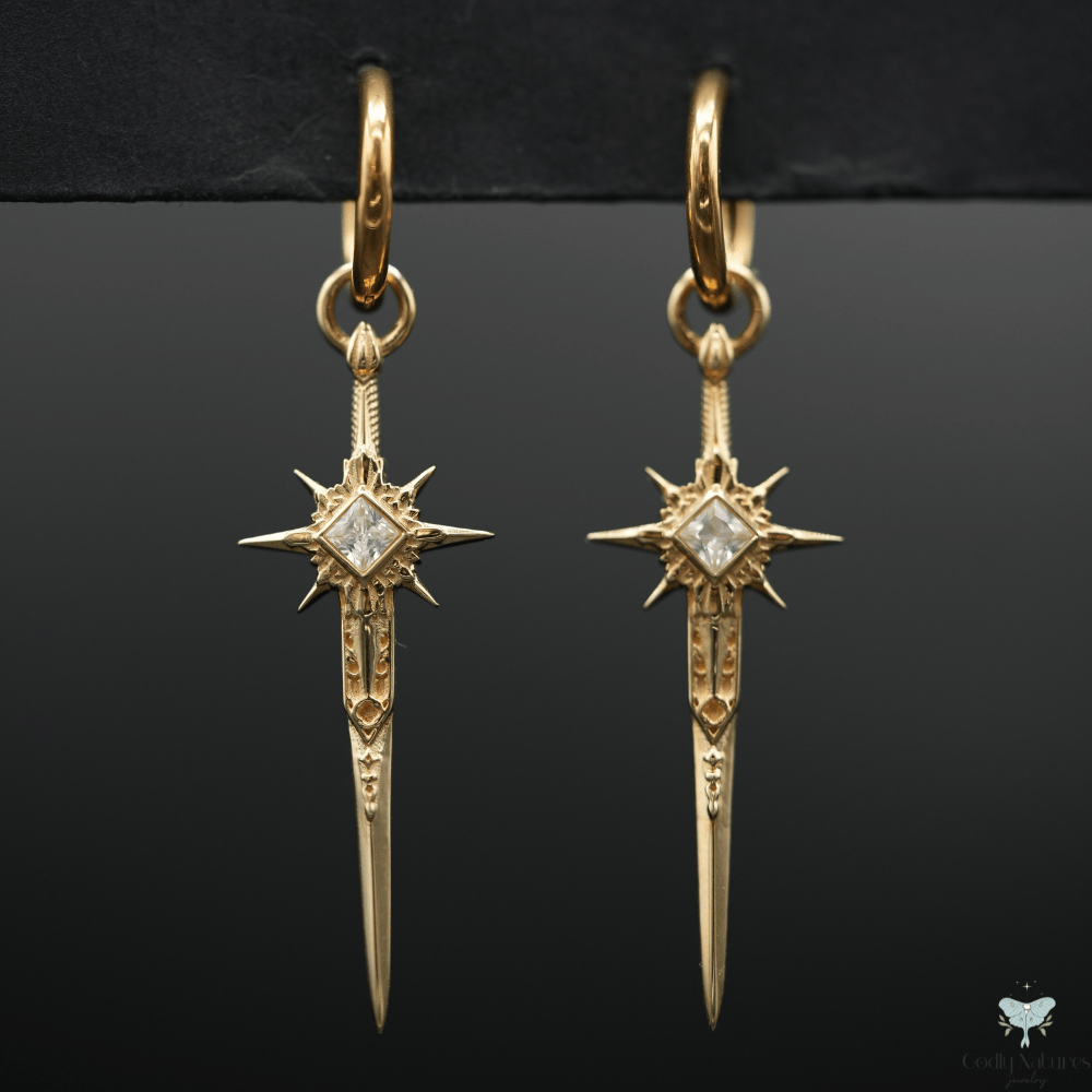 Guiding Star Sword Earrings PAYMENT PLAN
