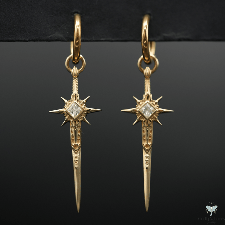 Guiding Star Sword Earrings PAYMENT PLAN
