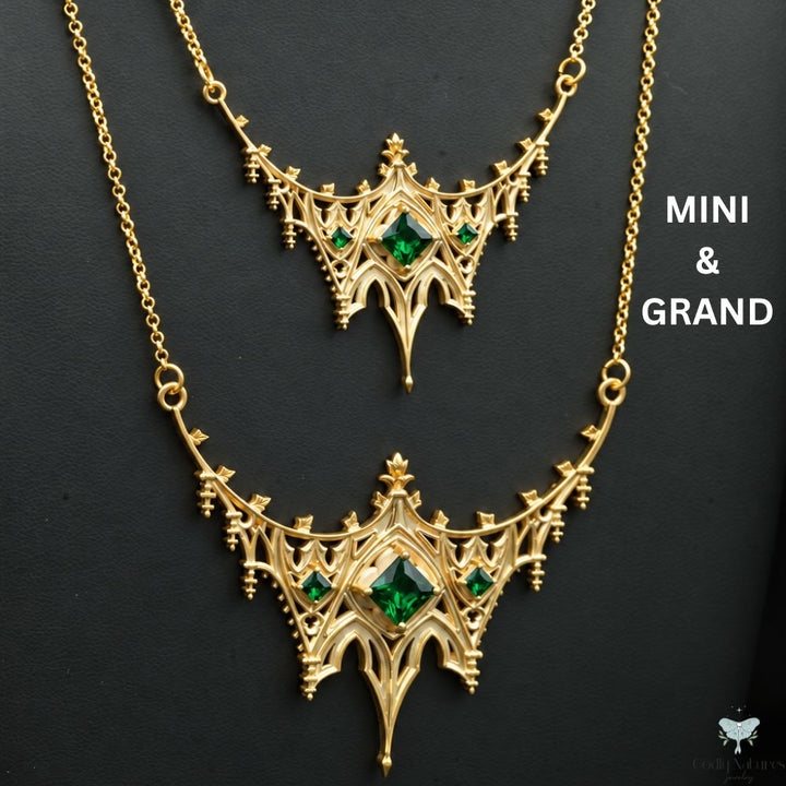 Crimson Cathedral Necklace PAYMENT PLAN