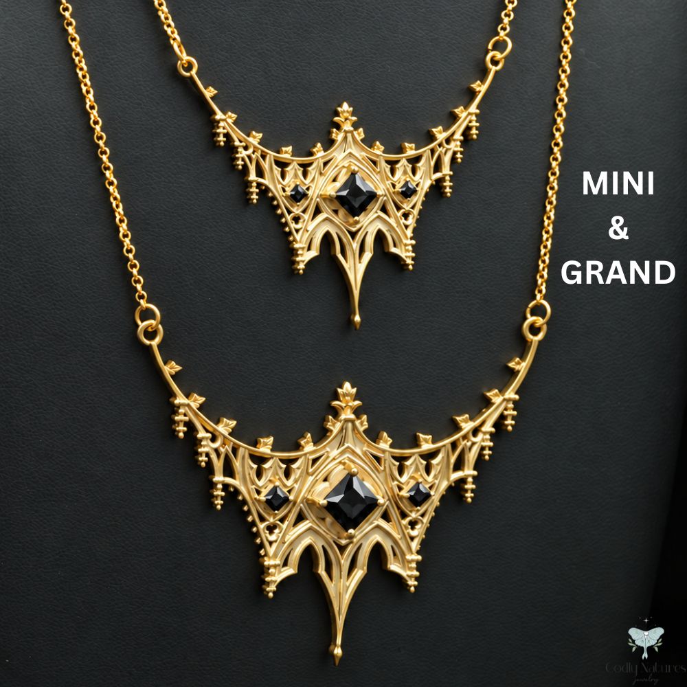 Crimson Cathedral Necklace PAYMENT PLAN