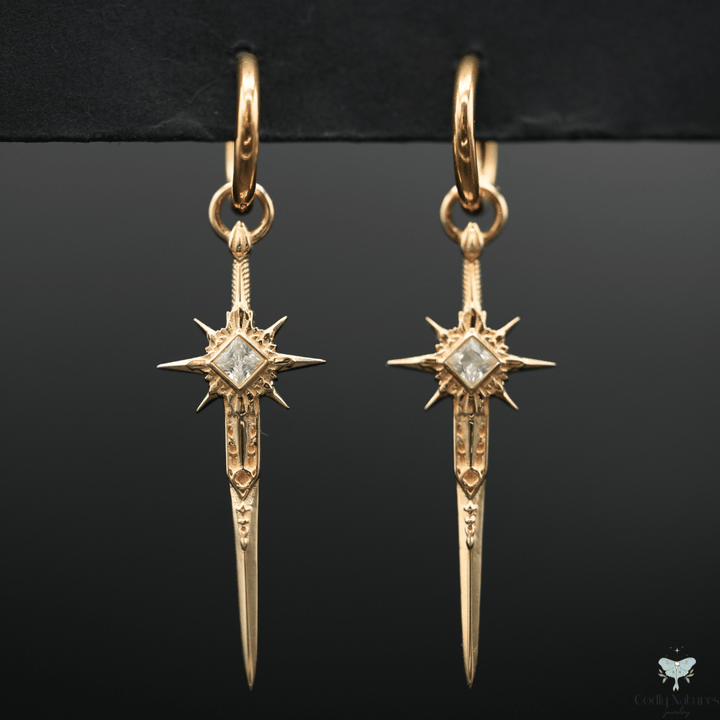 Guiding Star Sword Earrings
