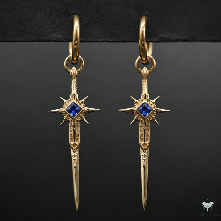 Guiding Star Sword Earrings