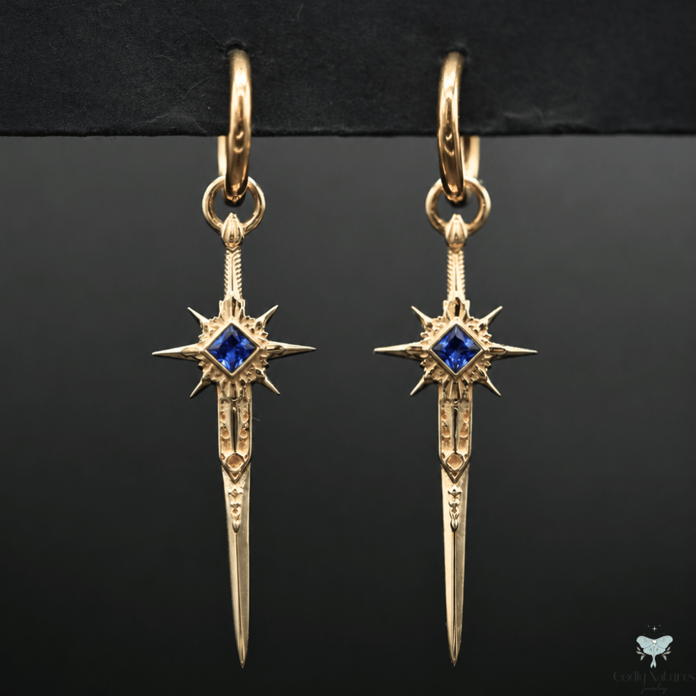 Guiding Star Sword Earrings