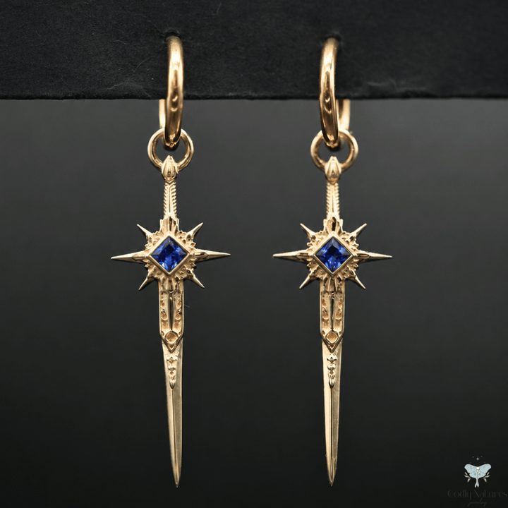 Guiding Star Sword Earrings