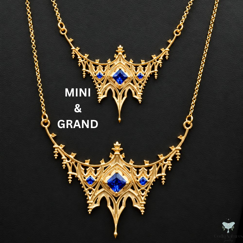Crimson Cathedral Necklace PAYMENT PLAN