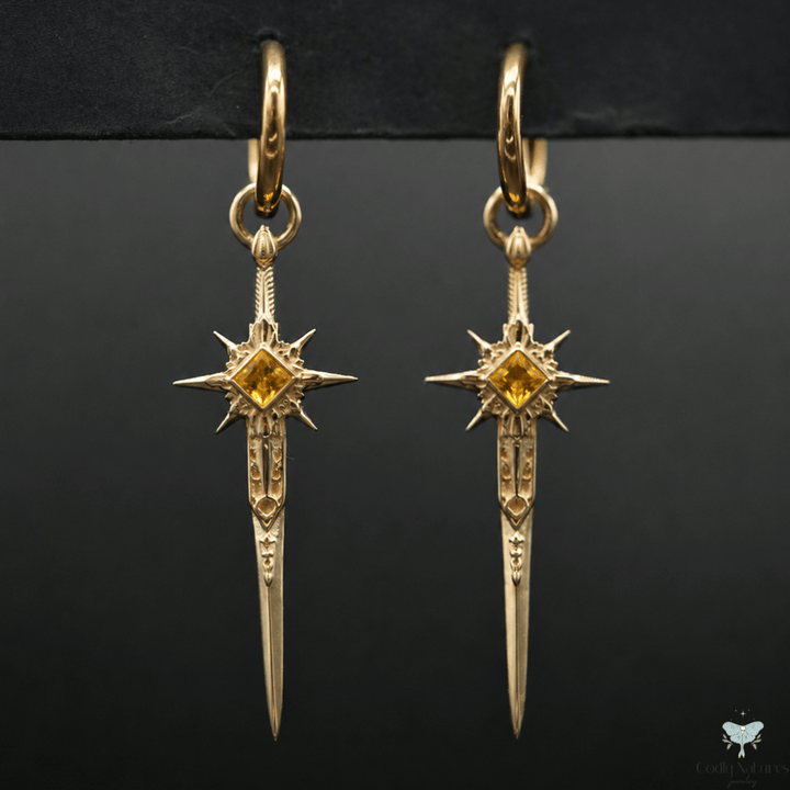 Guiding Star Sword Earrings PAYMENT PLAN