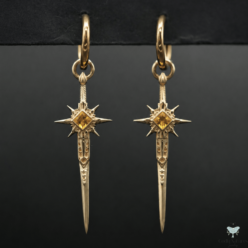 Guiding Star Sword Earrings PAYMENT PLAN