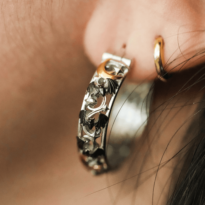 Bat Hoop Earrings PAYMENT PLAN
