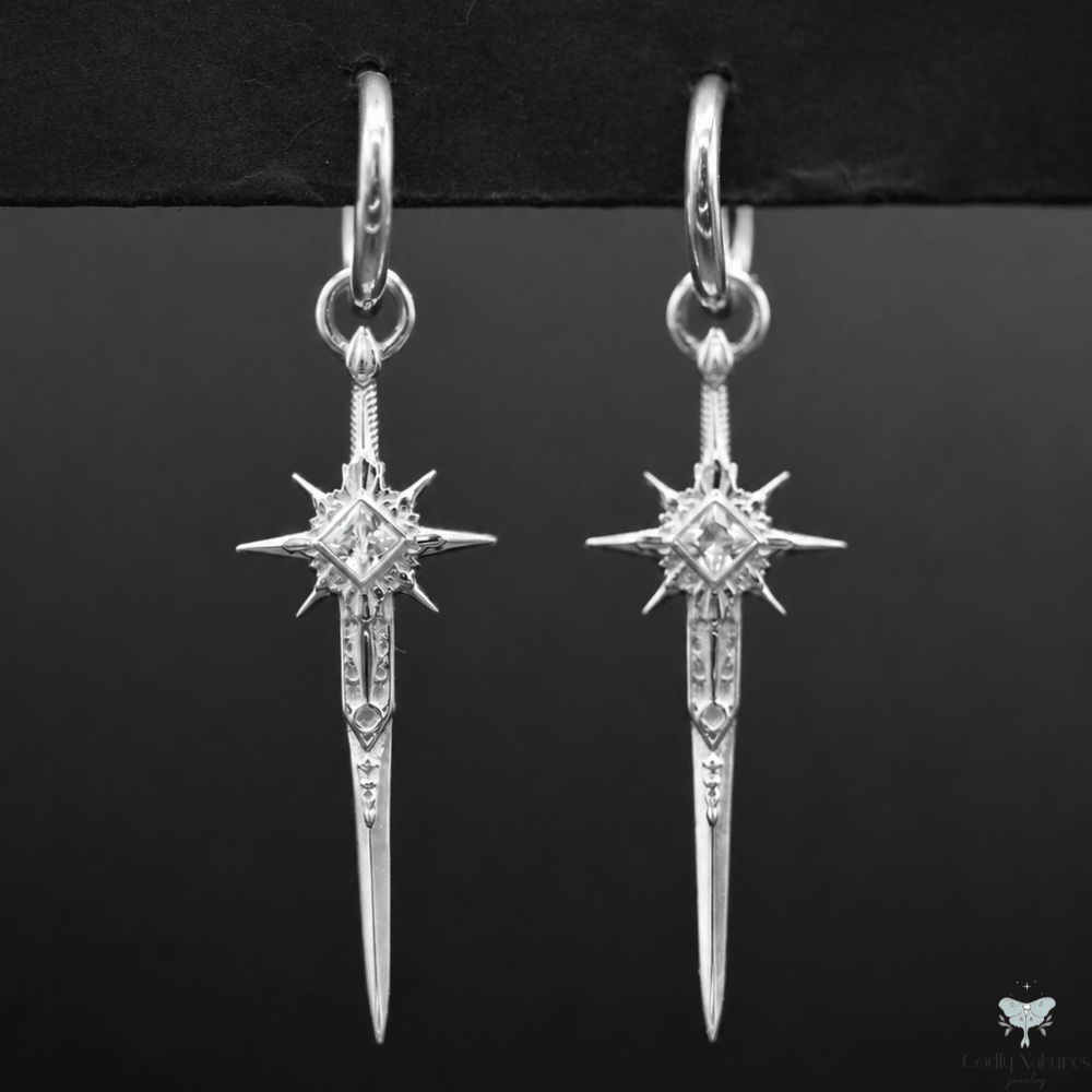 Guiding Star Sword Earrings
