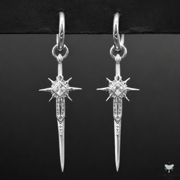 Guiding Star Sword Earrings