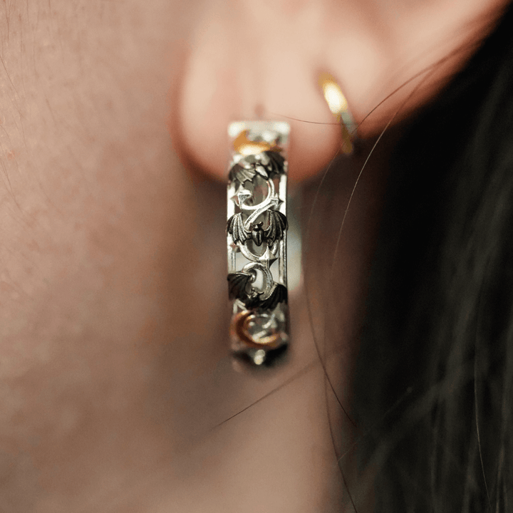 Bat Hoop Earrings PAYMENT PLAN