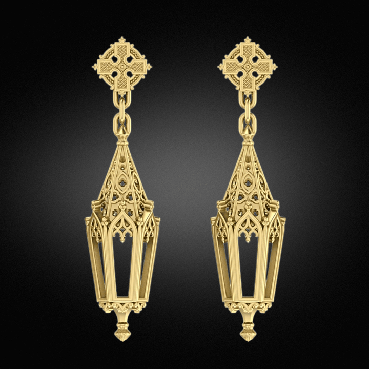 Celtic Lantern Earrings (PAYMENT PLAN)