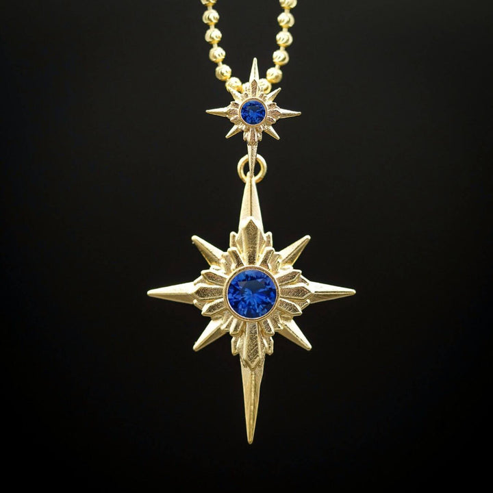 North Star Necklace (With Gemstones)