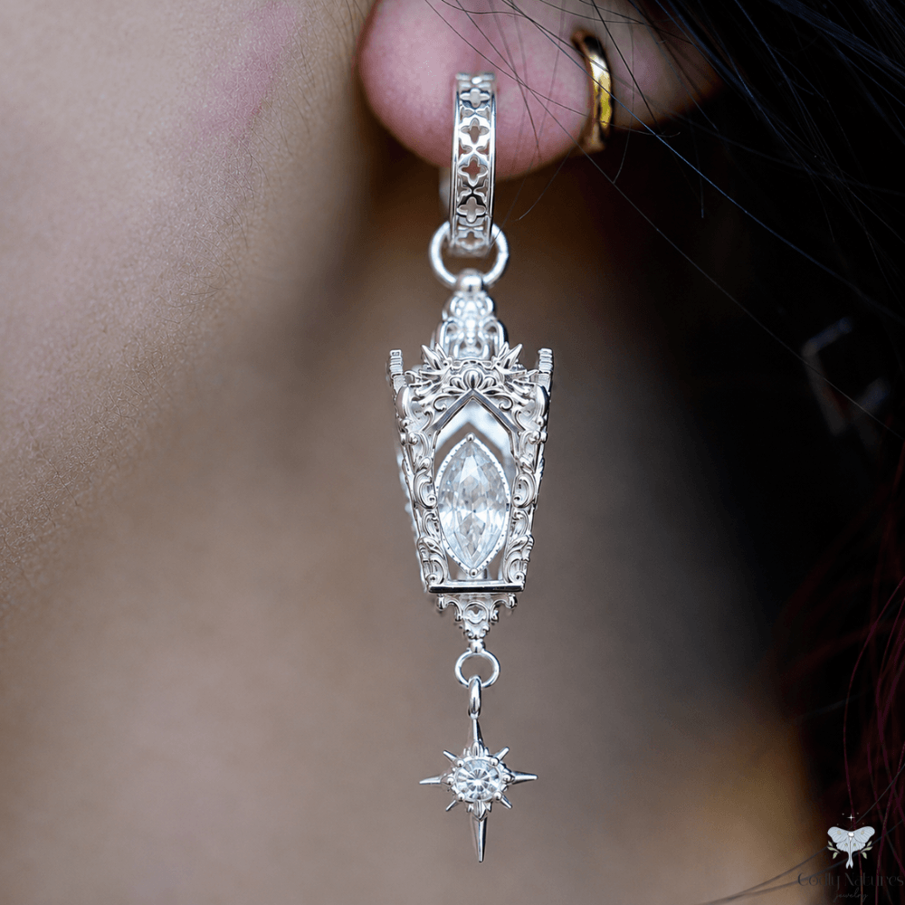 Polaris Starfall Lantern Earrings