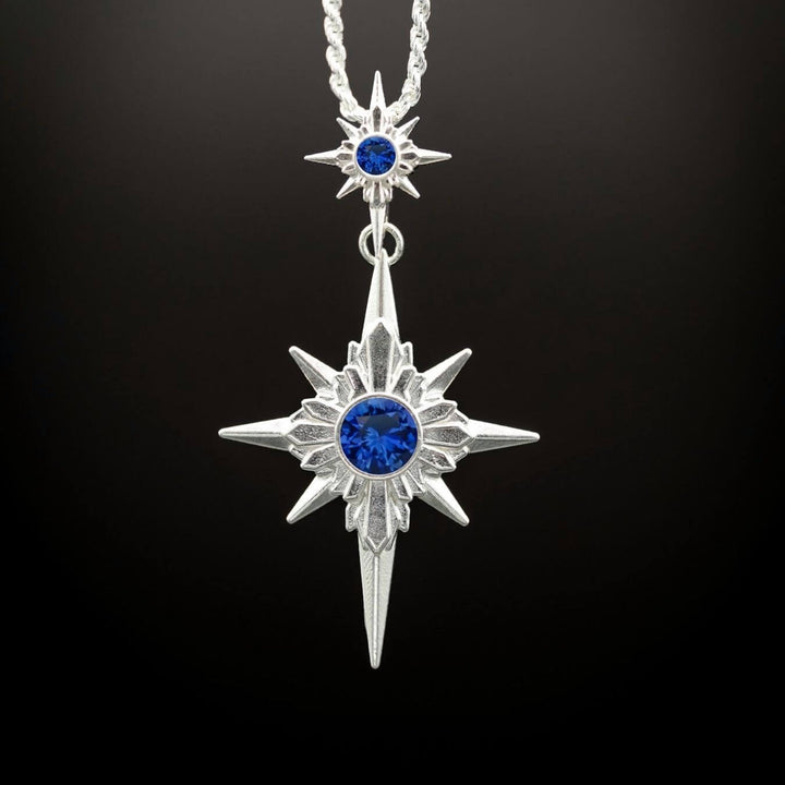North Star Necklace (With Gemstones)