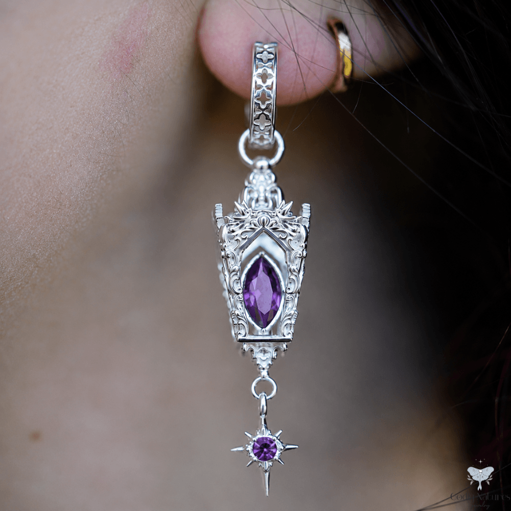 Polaris Starfall Lantern Earrings