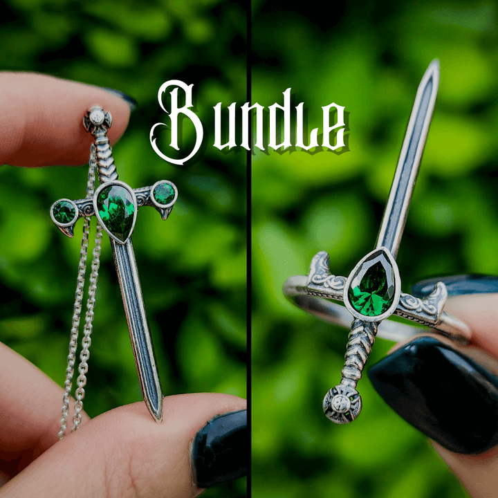 Silver Emerald Sword of the Spirit Bundle