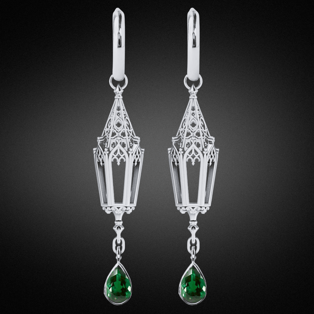 Rae's Custom Celtic Cathedral Lantern Earrings