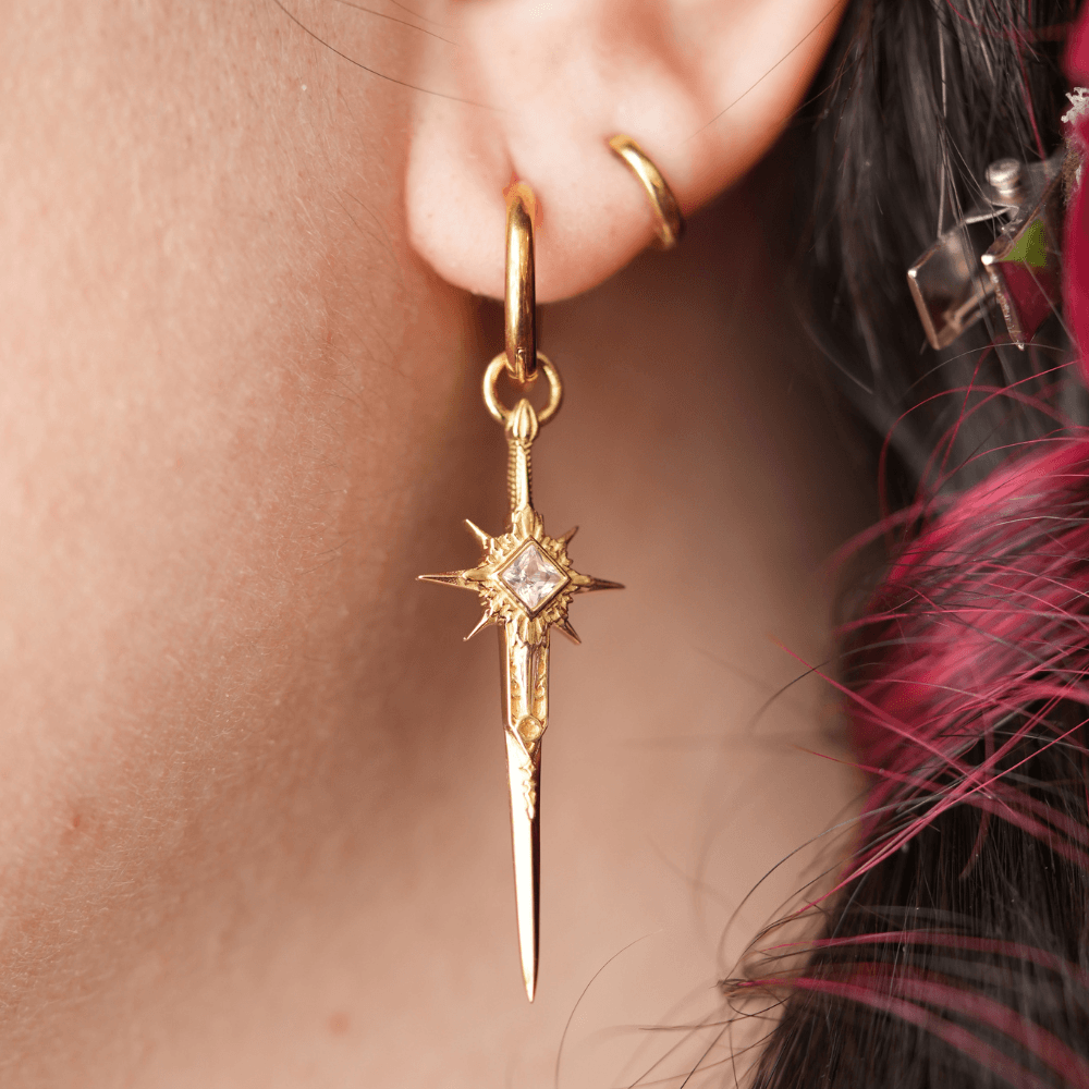Guiding Star Sword Earrings PAYMENT PLAN