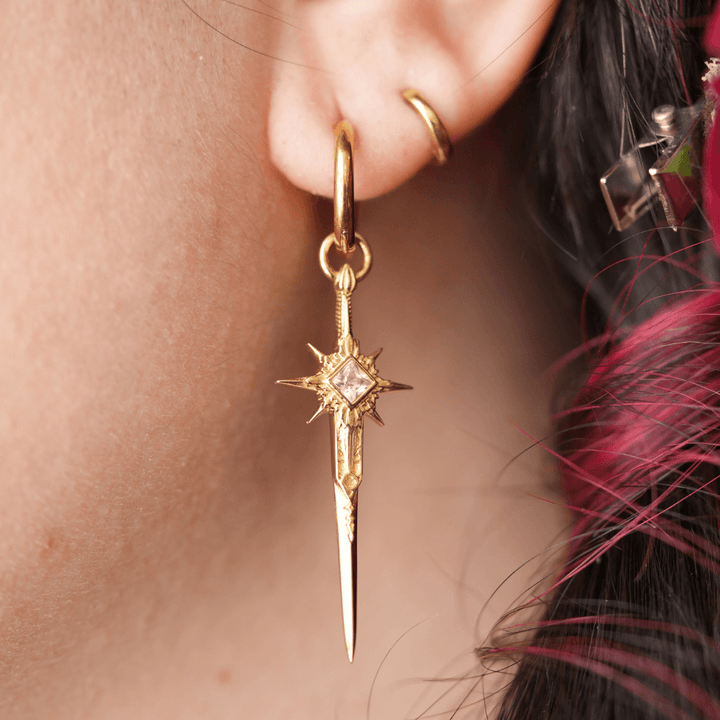 Guiding Star Sword Earrings PAYMENT PLAN