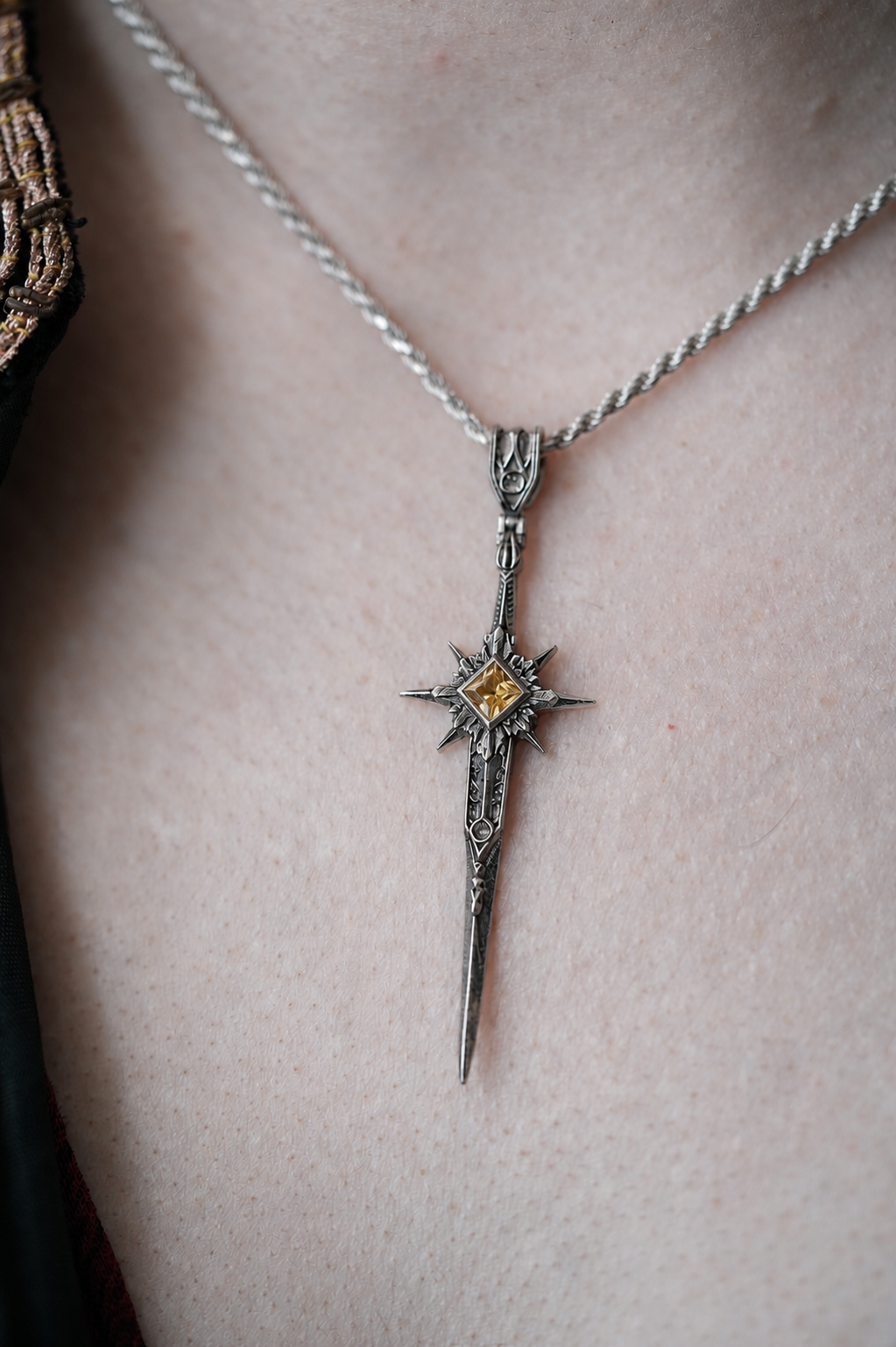 Pre-Order, Guiding Star Sword Necklace