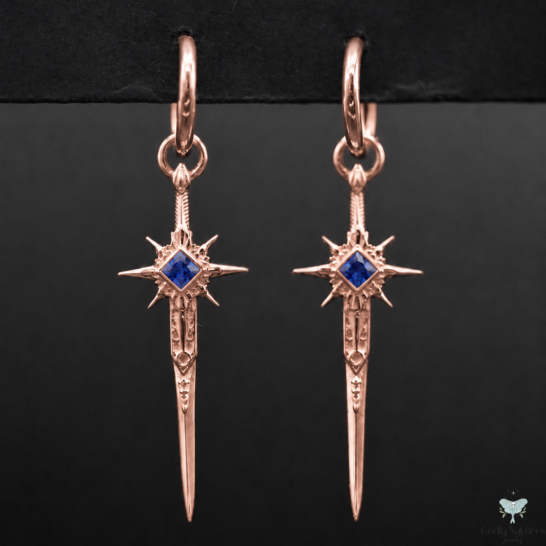 Guiding Star Sword Earrings FINAL PAYMENT