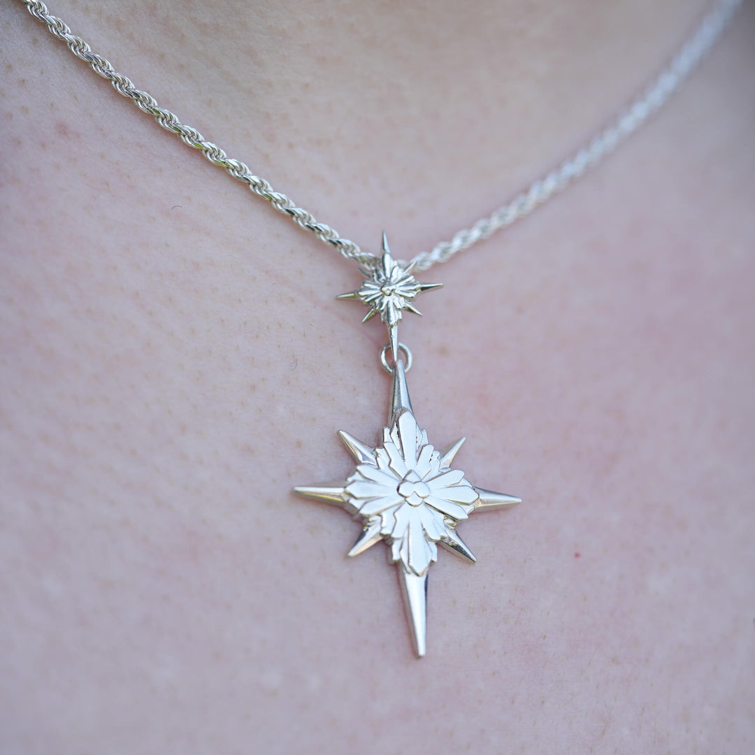 North Star Necklace (Without Gemstones)