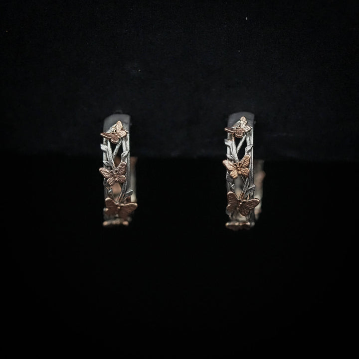 PAYMENT PLAN Butterfly Hoop Earrings