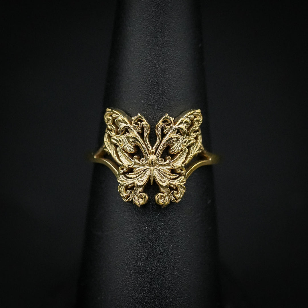 PAYMENT PLAN Rococo Butterfly Ring (No Stone)