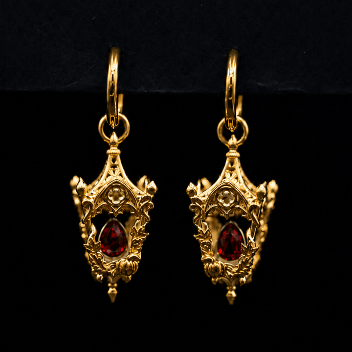 Susannas Pre-Order: Eternal Lantern Hoop Earrings (Flame Edition)