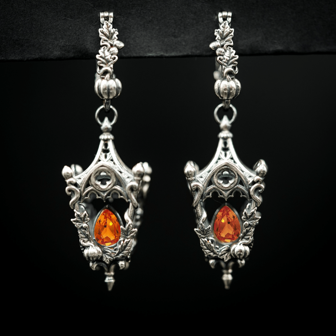Pre-Order Silver Mini Eternal Lanterns Flame Edition in Orange Sapphire (Copy)