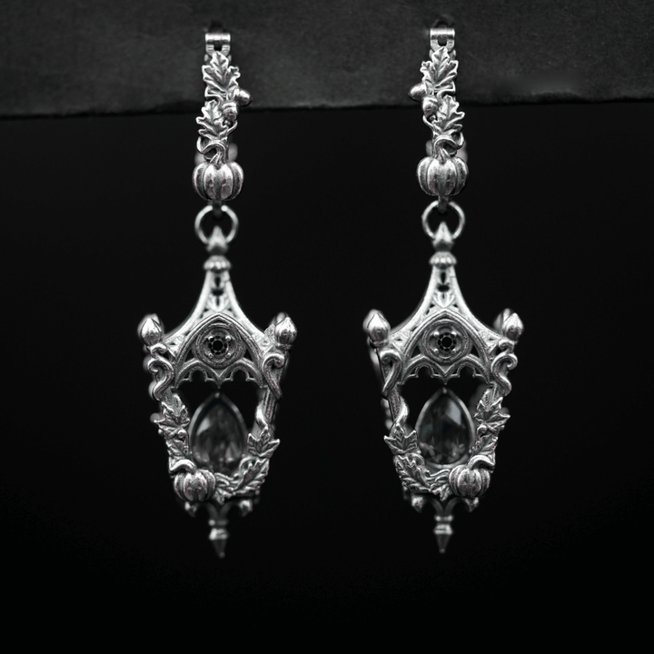 Eternal Lantern Earrings Illuminated Edition (Fall Hoops)