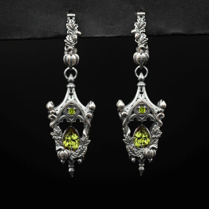 Eternal Lantern Earrings Illuminated Edition (Fall Hoops)