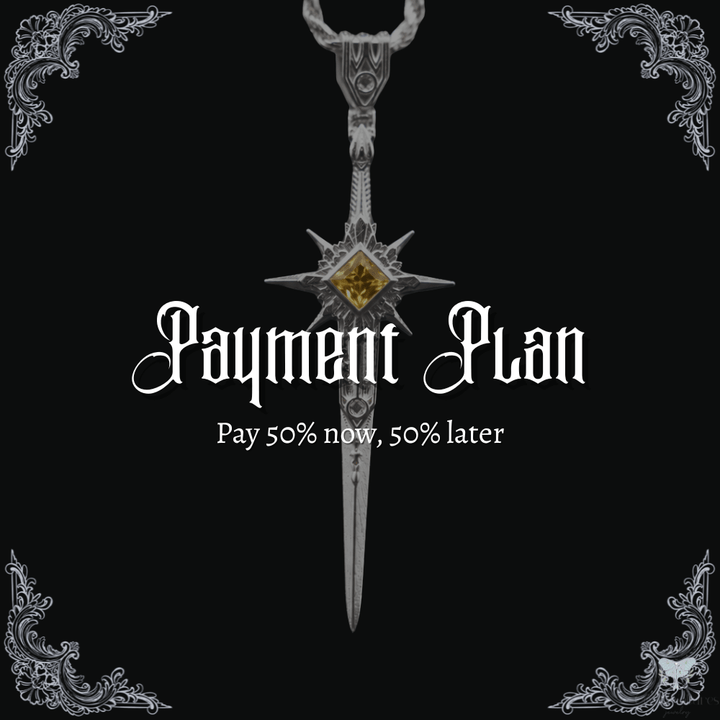 Guiding Star Sword Necklace PAYMENT PLAN