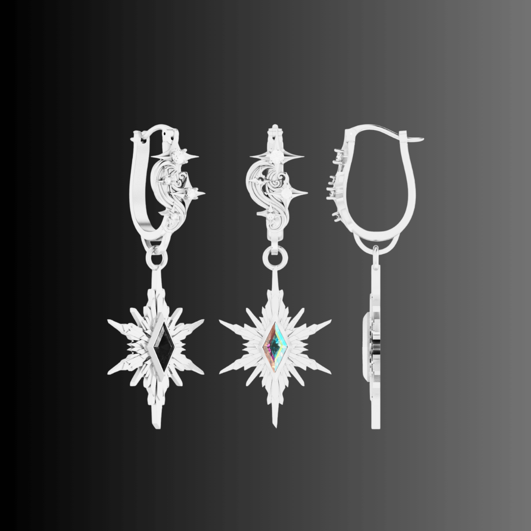 Leighs Custom Star Earrings