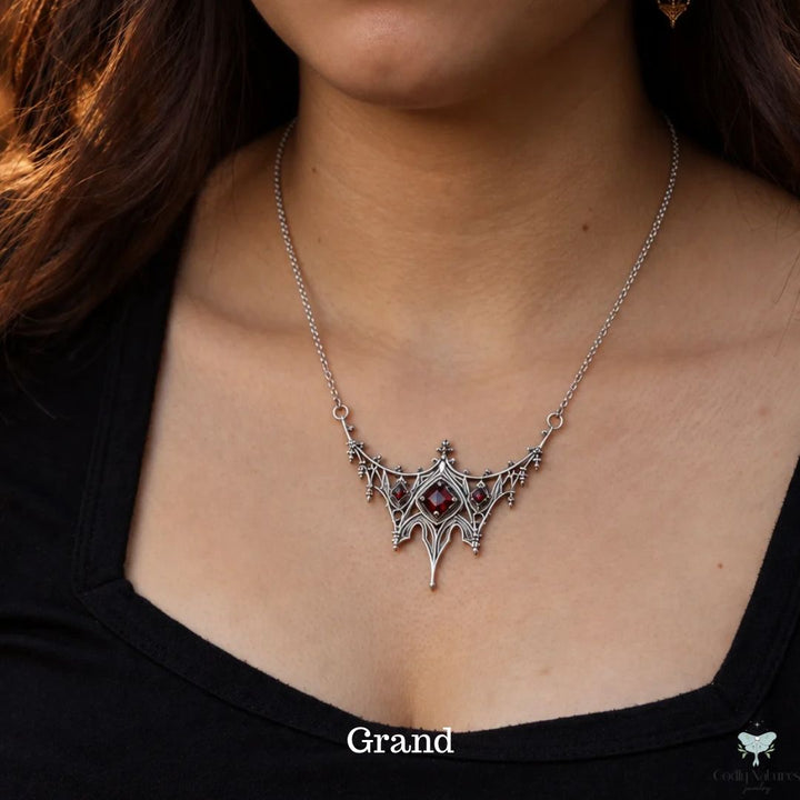 Crimson Cathedral Necklace PAYMENT PLAN