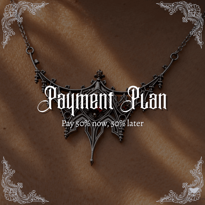 Crimson Cathedral Necklace PAYMENT PLAN