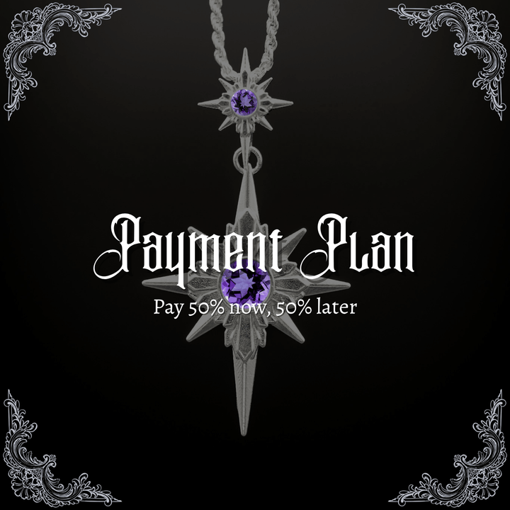 North Star Necklace (With Gemstones) PAYMENT PLAN