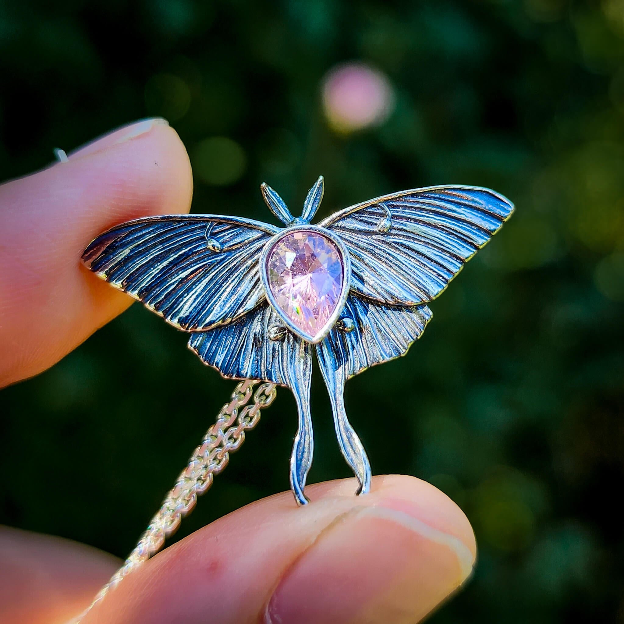 Large Luna Moth Necklace – gallerynorth
