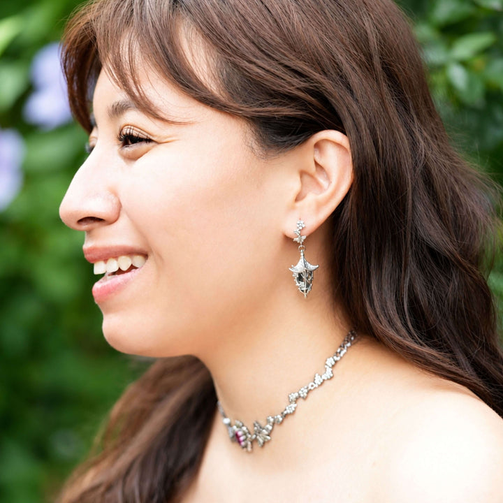 Sakura Lantern Earrings (Without Gemstones) PAYMENT PLAN