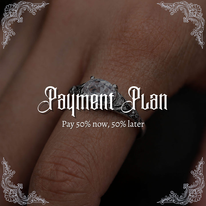 Blossom Ring (White Sapphire) PAYMENT PLAN