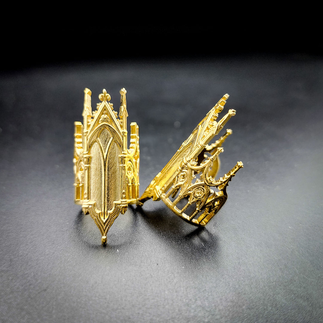 Cathedral Hair Cuffs