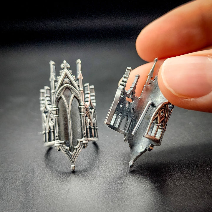 Cathedral Hair Cuffs