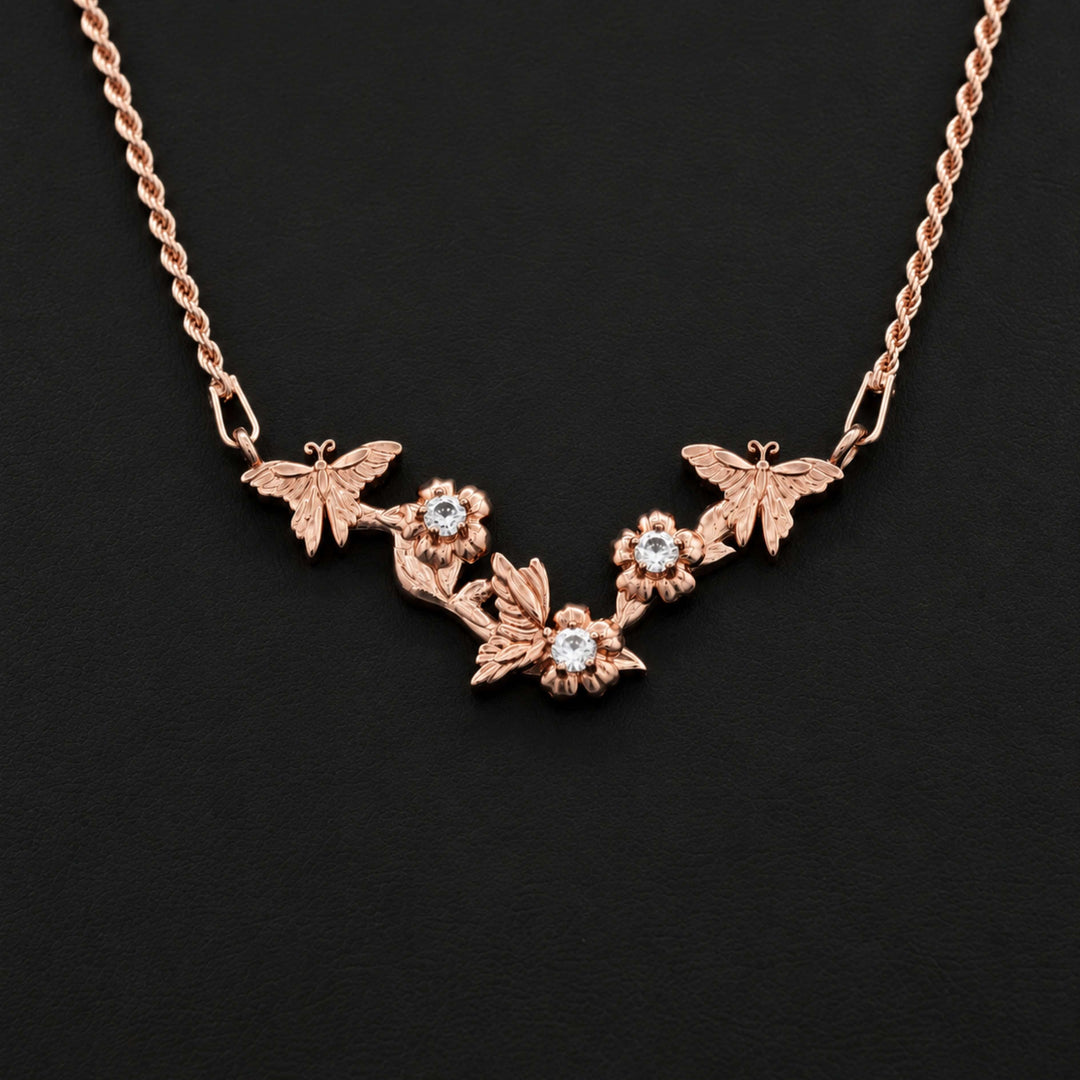 Sakura Branch Necklace PAYMENT PLAN